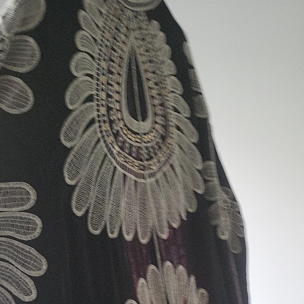 Free People Black and White Bohemian Kimono - Picture 12 of 12
